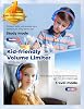 Auriculares iClever HS19 para niños para la escuela, over-ear para niños y niñas pequeños | Tecnología SafeSound, sonido estéreo HD con micrófono, auriculares para niños con cable, plegables FunShare con conector de 3.5mm para iPad, computadora y viajes 3