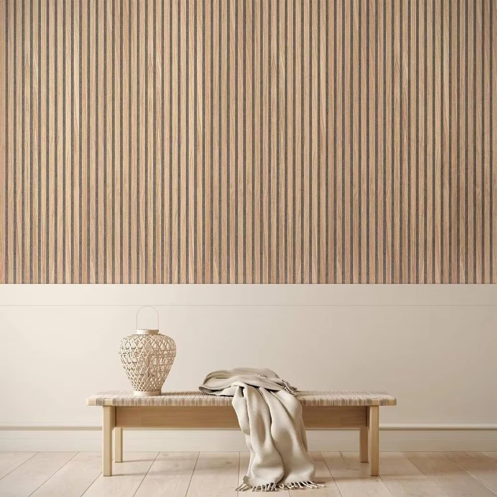 Bayt Lot de 4 Panneaux Muraux Acoustiques Décoratifs 60x120 cm