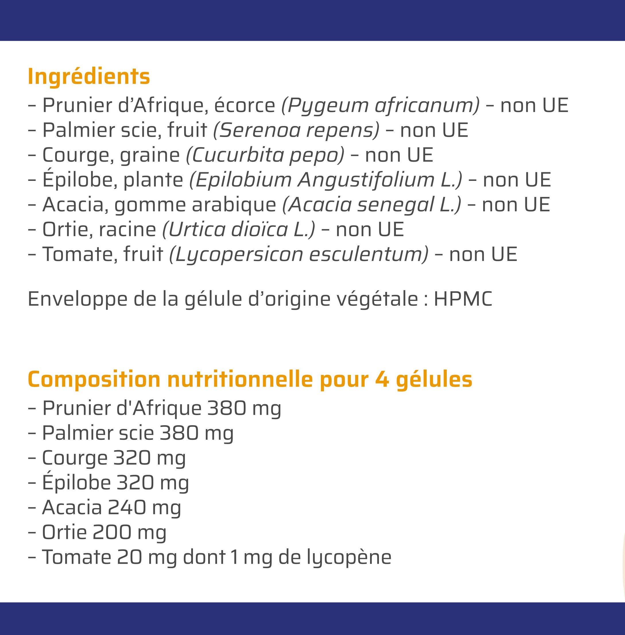 Biophénix Equilibre Masculin 100 Gélules - Complément Alimentaire 100% Naturel à Base de Végétaux - Saw Palmetto et Prunier d'Afrique - Confort Urinaire et Prostatique