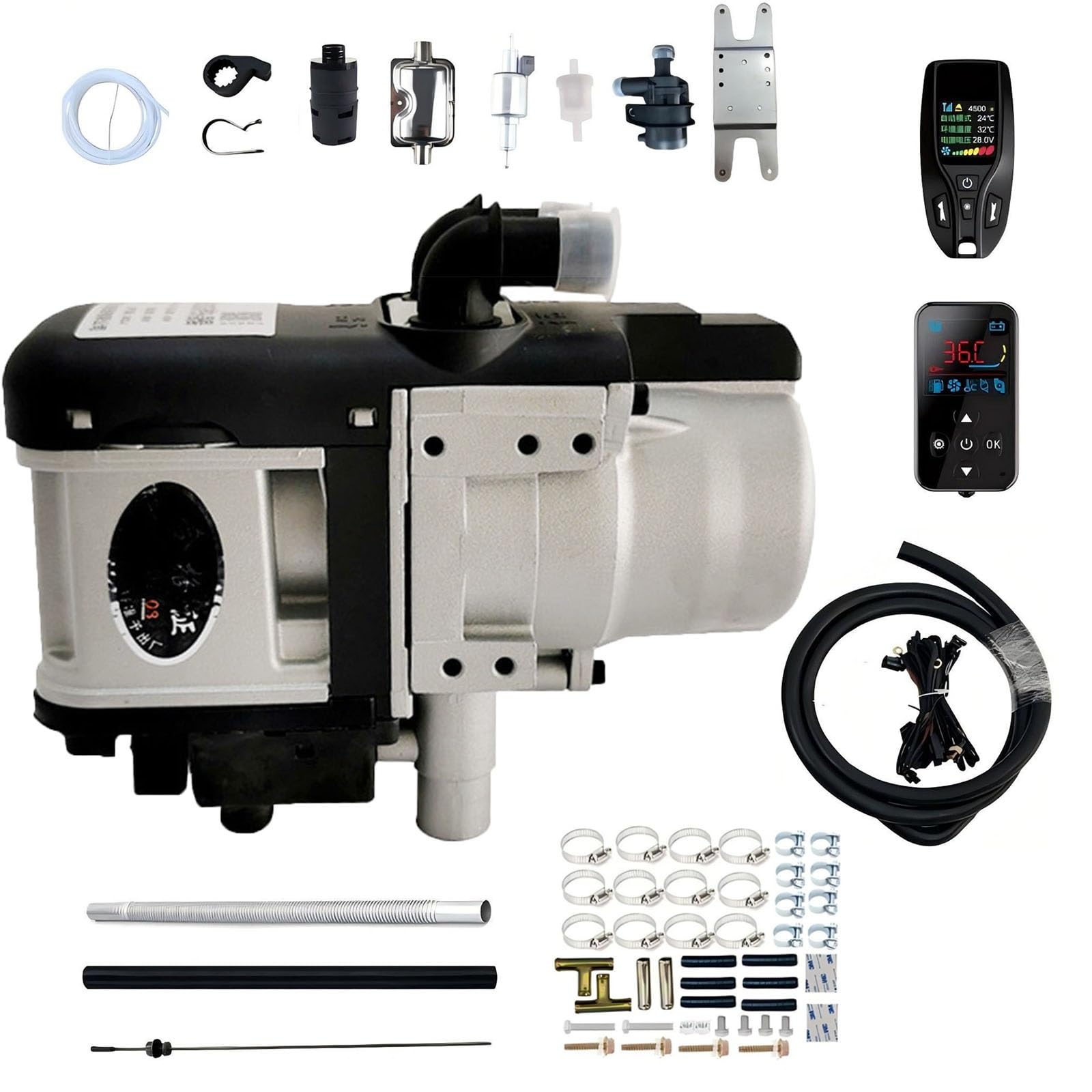 Podgrzewacz płynu chłodzącego 5 kW wodny 12 V 24 V