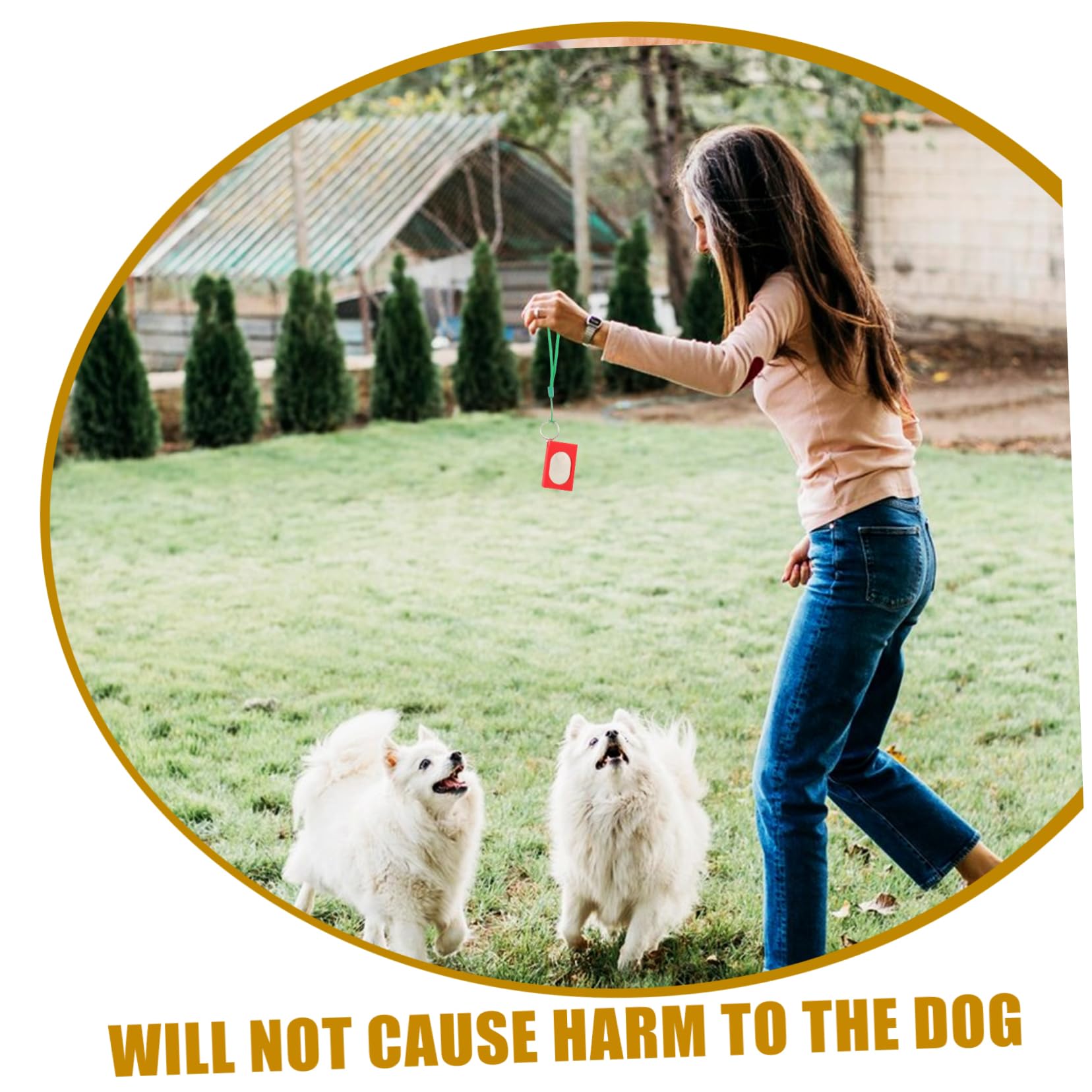 BESPORTBLE 2pcs Pet Training Clickers for Dog Cat Clicker Training Tool for Undesired Behaviors Control