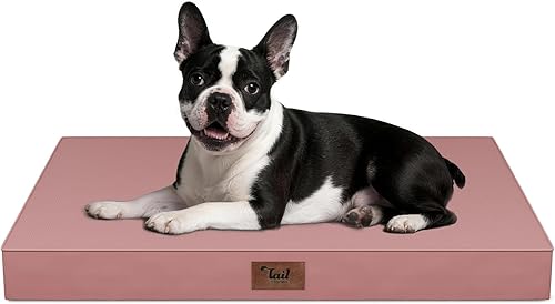 Miniatura 83 de Cama Ortopédica para Perros de Exterior para Perros Medianos y Gatos, Tapete Plano Impermeable para Mascotas con Espuma de Caja de Huevos y Funda