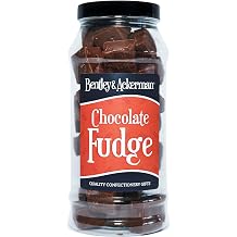 Chocolate fudge - 540g Original Chocolate fudge in a Gift Jar By Bentley & Ackerman's Sweet Shop