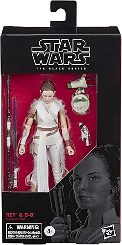 STAR WARS The Black Series Rey Toy Figura de acción coleccionable a escala de 6 pulgadas, niños a partir de 4 años