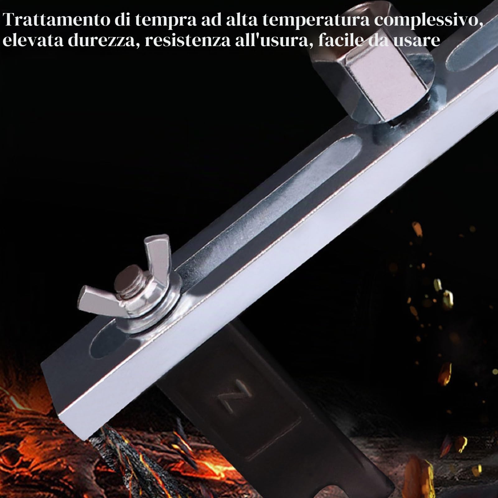 Strumento per La Rimozione Della Pompa Del Carburant,Pompa Di Carburante Coperchio Serbatoio,Rimuovere Strumento Chiave Regolabile,Strumento di Riparazione Auto per Pompa Del Carburante 23-190 mm