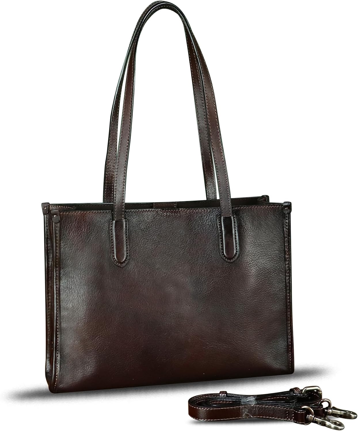 Genuine Leather Shoulder Bag for Women Tote Bag Crossbody Hobo Bags Vintage Satchel Purse Handbag