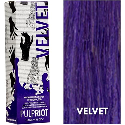 Pulp Riot Semi-Permanent Hair Color 4oz- Velvet