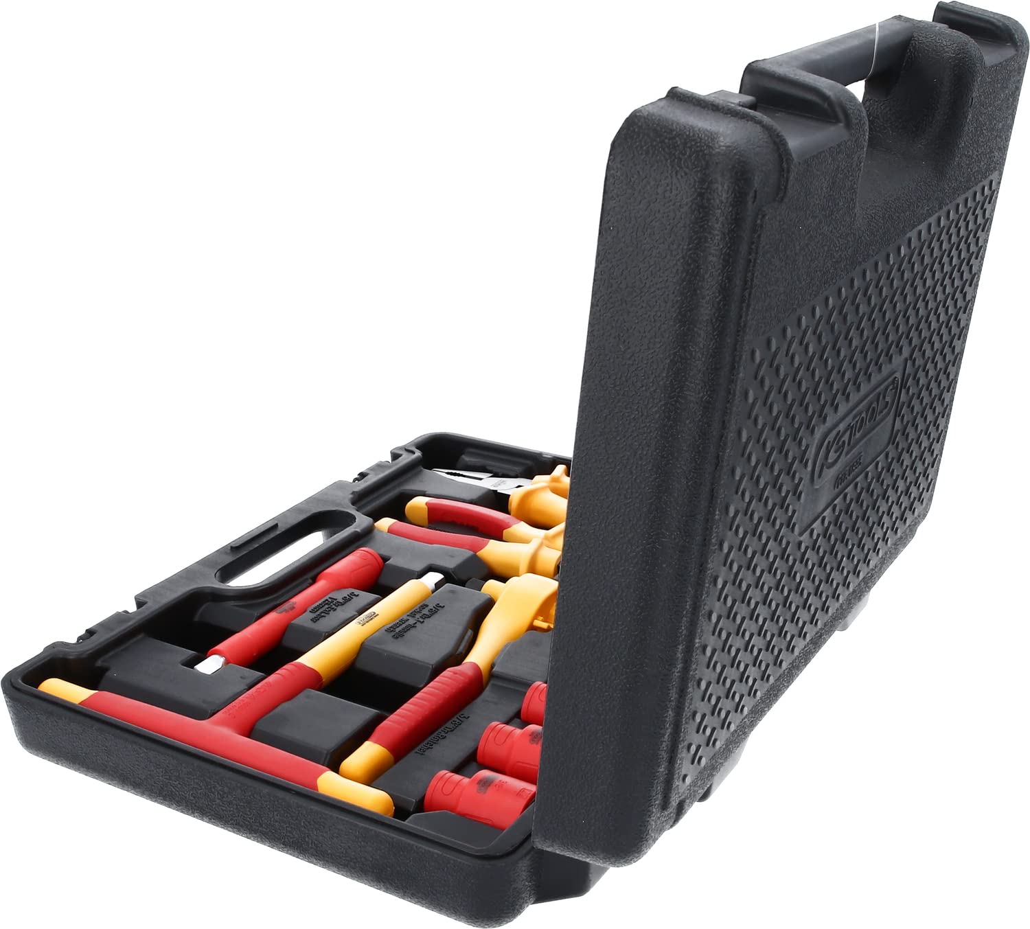 KS TOOLS Isolierter Werkzeug-Satz für Hybrid- und Elektrofahrzeuge, 26-tlg | Para vehículos híbridos y eléctricos, de 26