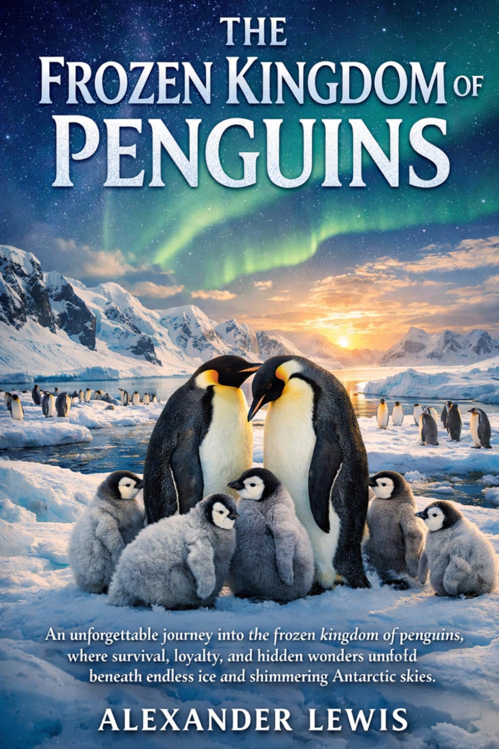 THE FROZEN KINGDOM OF PENGUINS: An unforgettable journey into the frozen kingdom of penguins, where survival, loyalty, and hidden wonders unfold beneath endless ice and shimmering Antarctic skies.