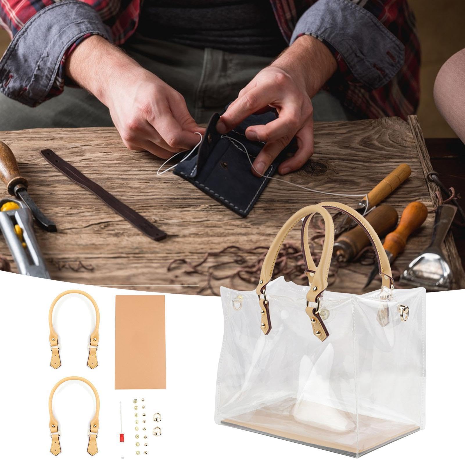 Borsa tote trasparente,Borsa per trucco cosmetica trasparente