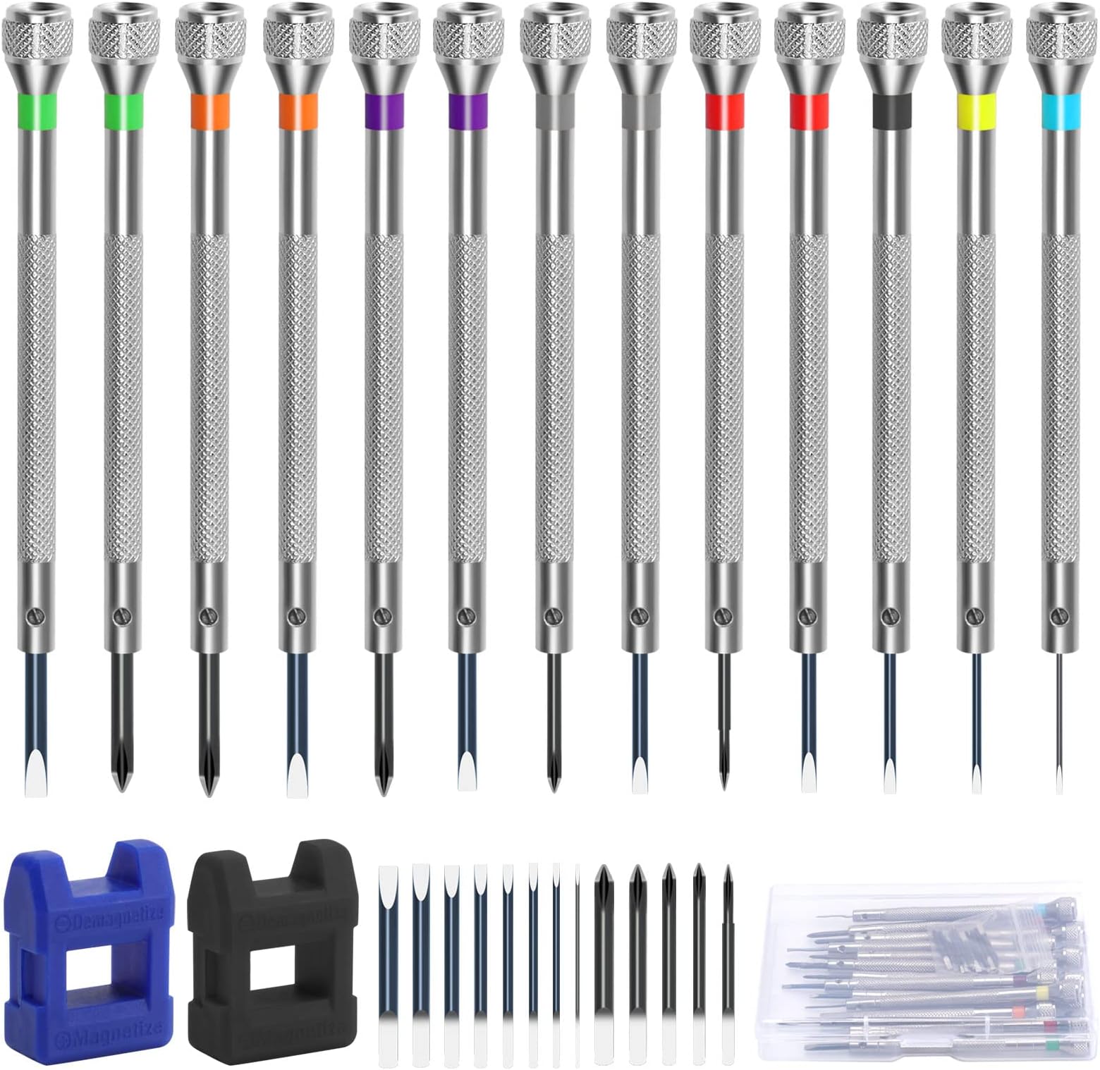 13Pcs Watchmakers Precision Screwdrivers Set
