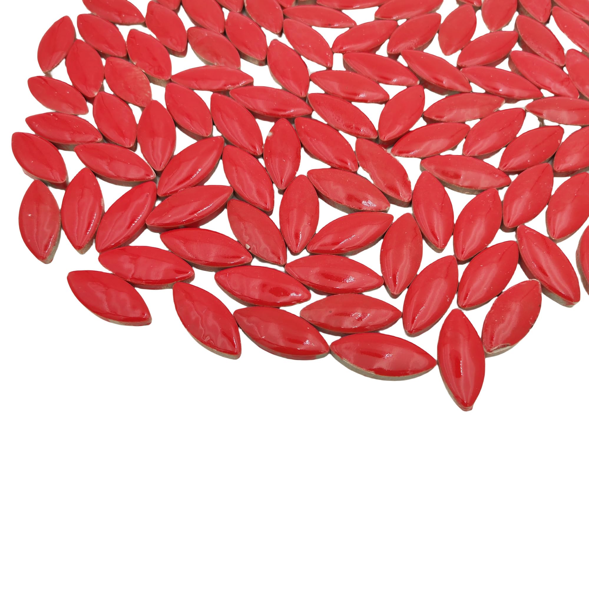 Keramik-Mosaikfliesen Blattform - 500g Set Für DIY & Bastelarbeiten