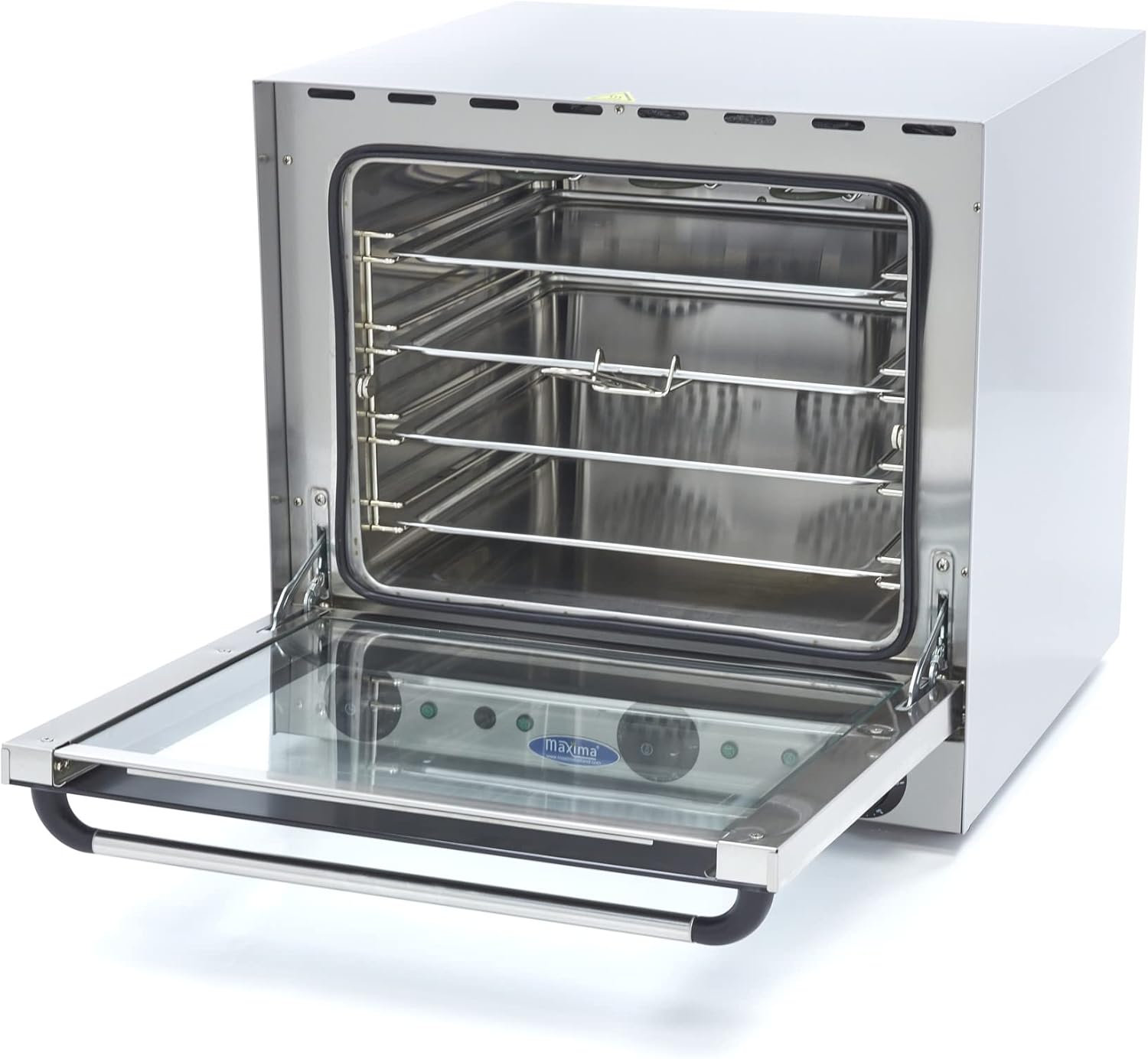 Interior view del forn de convecció Maxima amb safates