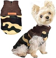 Vista 11 de Ropa de invierno para perro, chaleco de forro polar a cuadros para invierno, suéter suave para perros pequeños, medianos y gatos, ropa