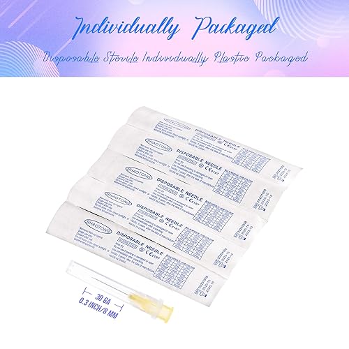 Miniatura 2 de SHAOTONG Luer Lock de 30 Ga de 516 pulgadas, accesorios dispensadores industriales, empaquetados individualmente, paquete de 100