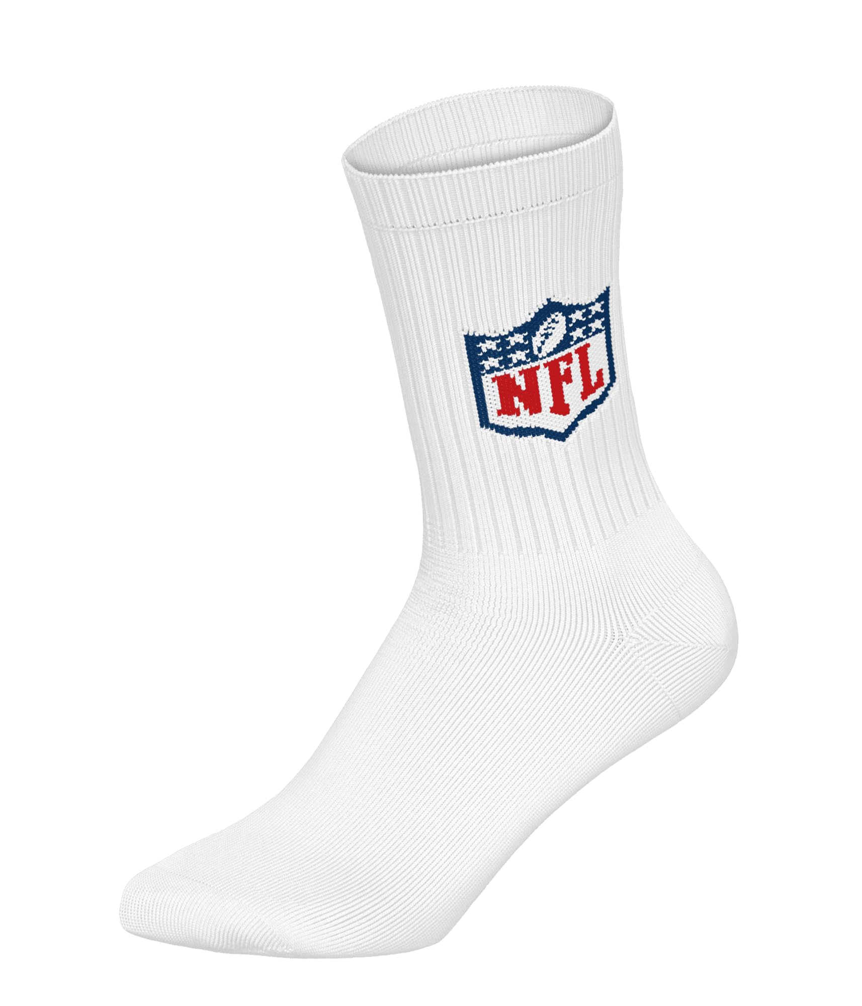 NFL Shield 6pk Crew Socks Calzini sportivi Unisex Adulto