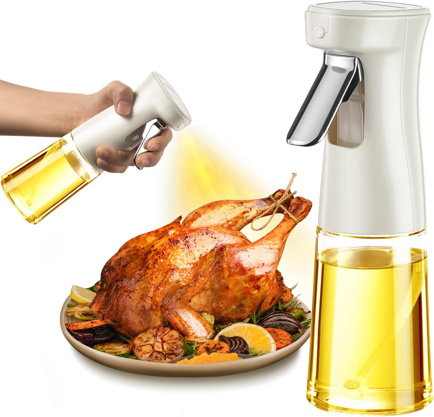 The Italian Kitchen Advanced Olive Oil Spray Bottle for