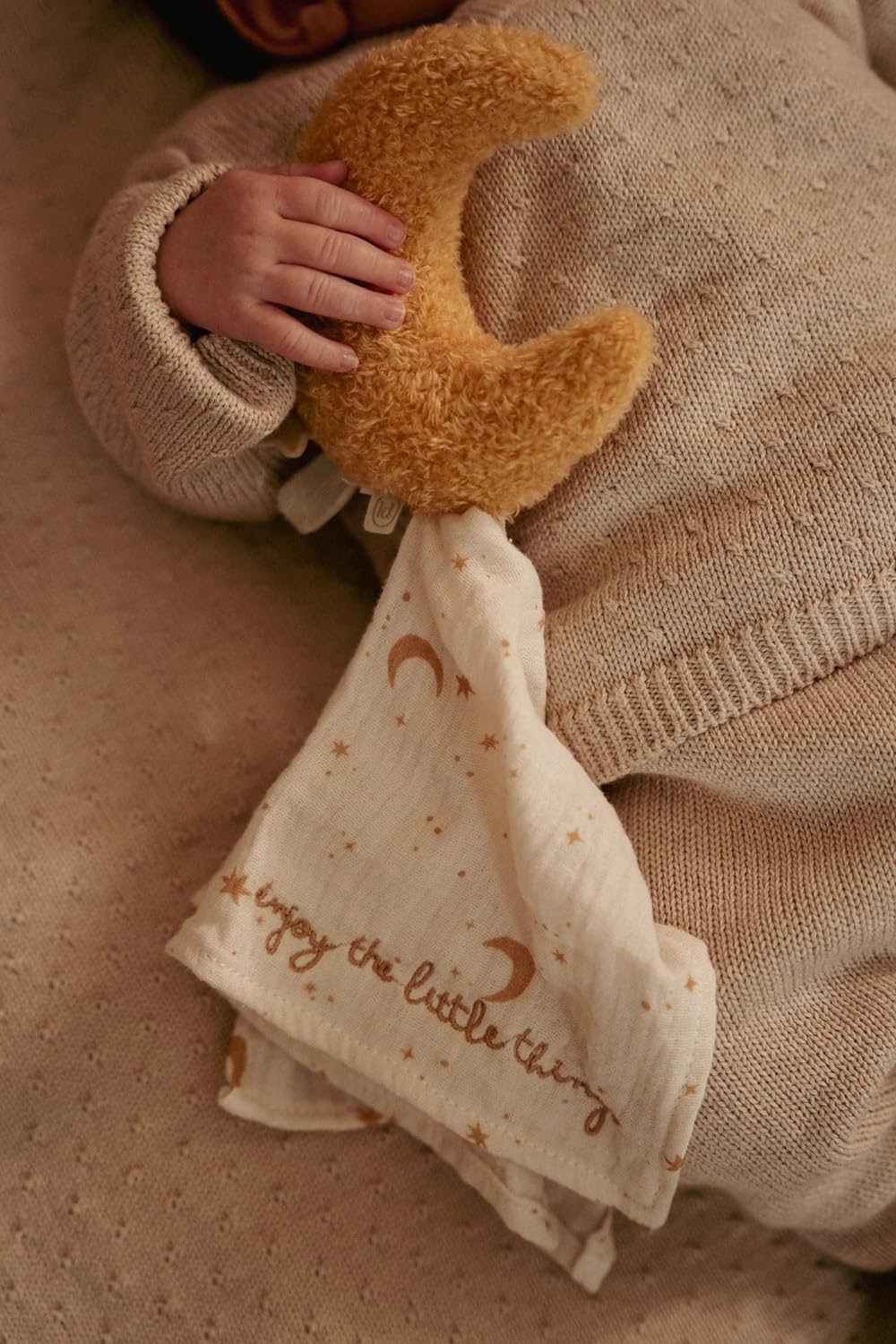 Little Dutch Newborn Naturals 8415 - Set regalo da 3 pezzi (panno per coccolare, afferrare, peluche di peluche)
