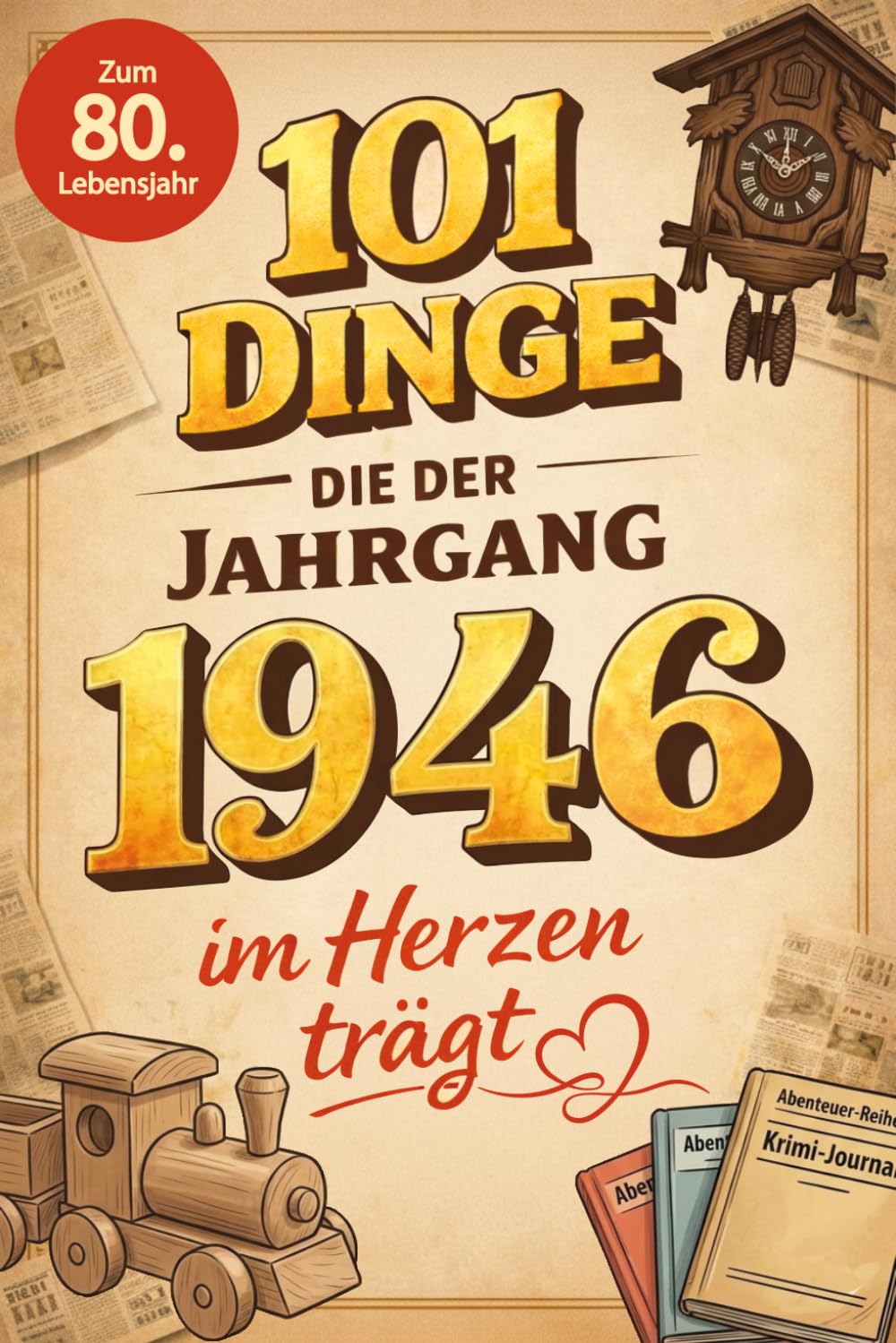 101 Dinge, die der Jahrgang 1946 im Herzen trägt: Eine nostalgische Zeitreise durch Kindheit und Jugend - Die schönsten Erinnerungen, Fakten und ... (101 Dinge — Nostalgische Jahrgangsbücher)