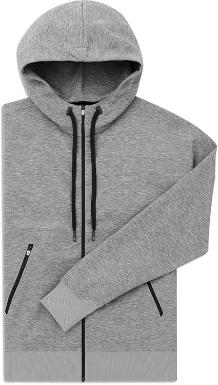 Amazon | [オン] シャツ Zipped Hoodie レディース Grey