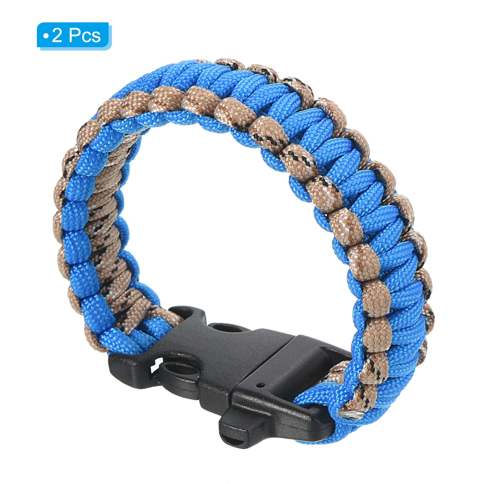 PATIKIL Survival Paracord Bracelets - Image 3