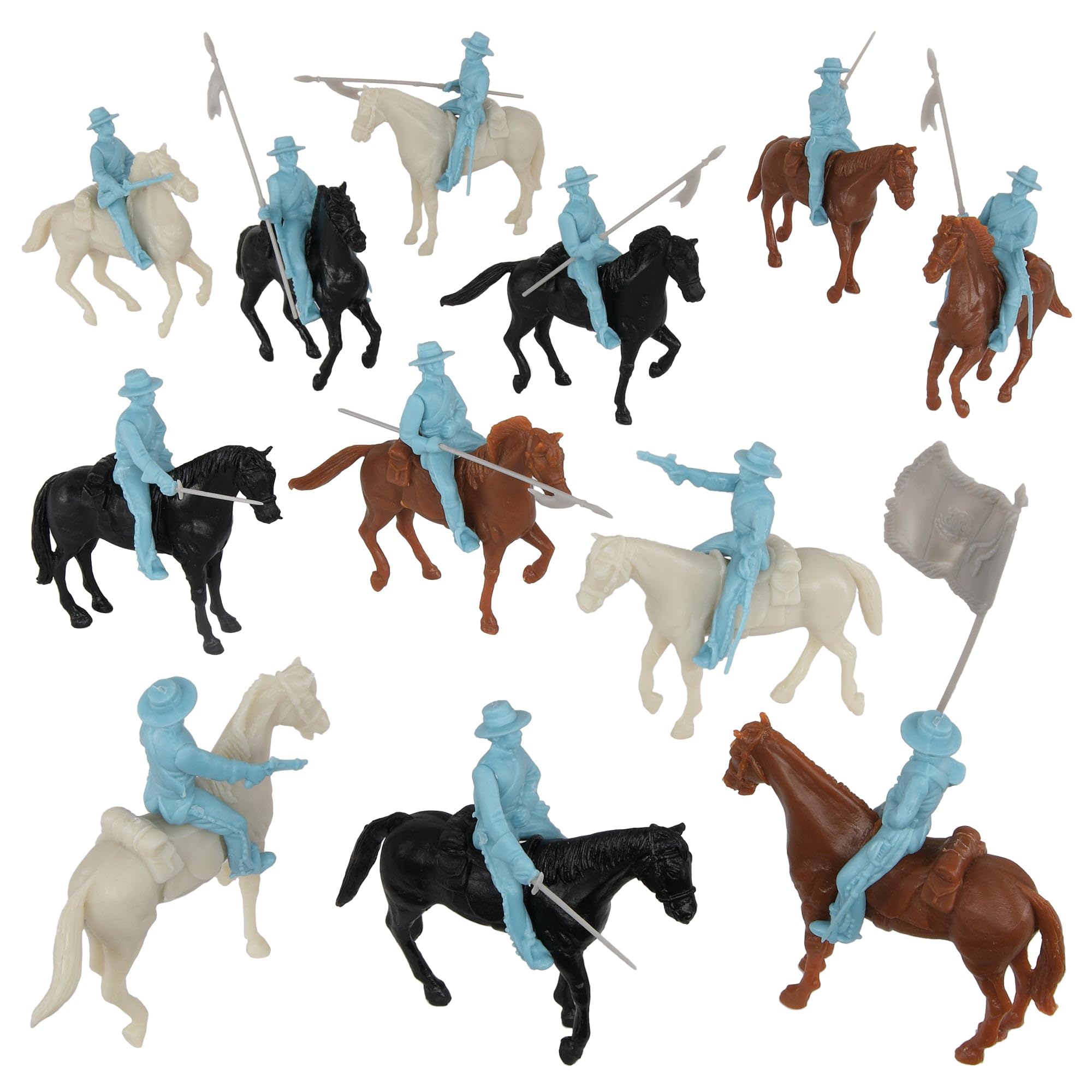 Amazon.com: BMC CTS Alamo Mexican Light Cavalry - 33pc Powder Blue