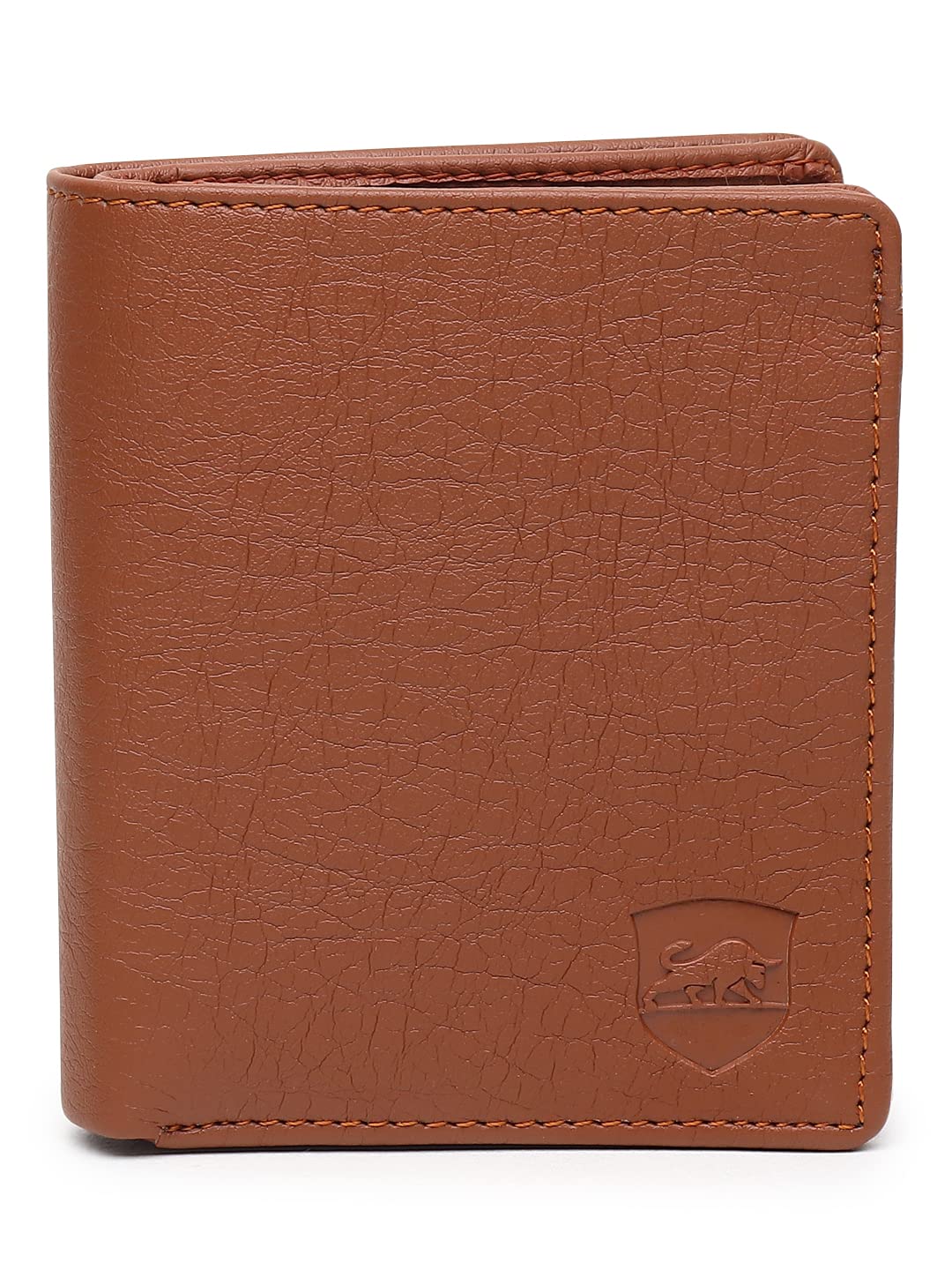 samtroh Men Casual Tan Mini Size Artificial Leather Wallet (3 Card Slots)-picture-23