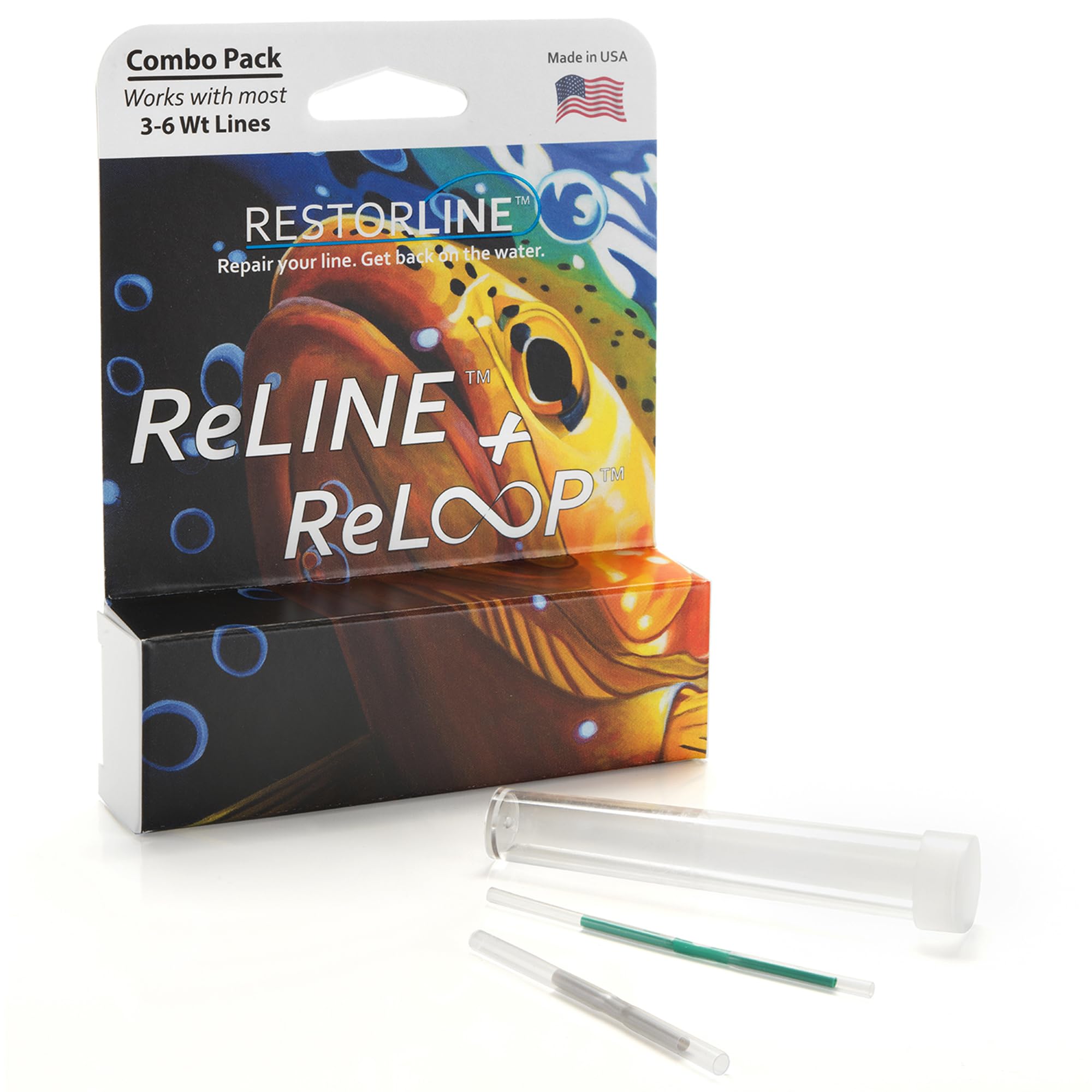 RESTORLINE, Combo Repair Kit (3-6wt Fly Lines)