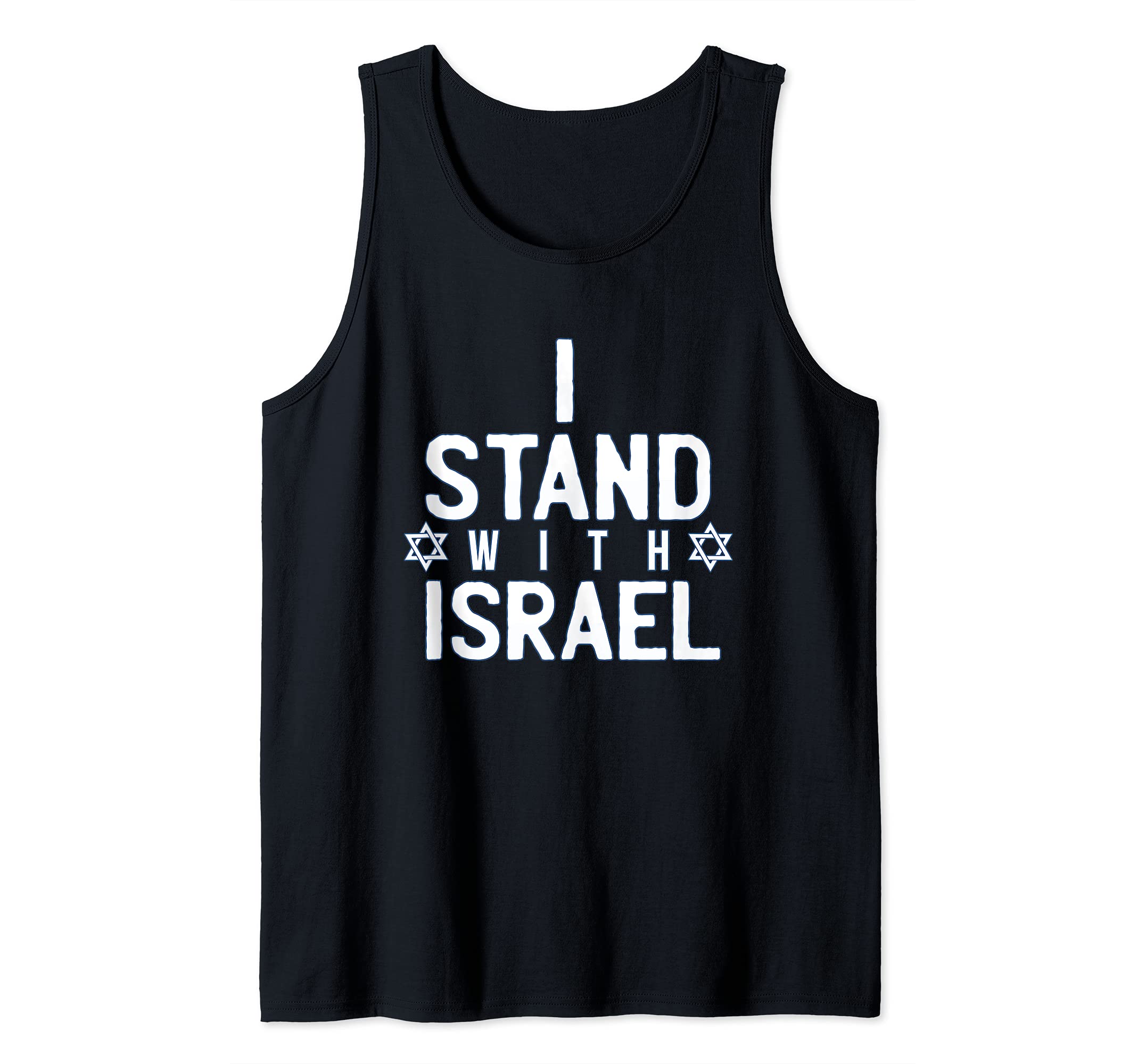I stand with Israel - Peace for Jewish people Tank Top