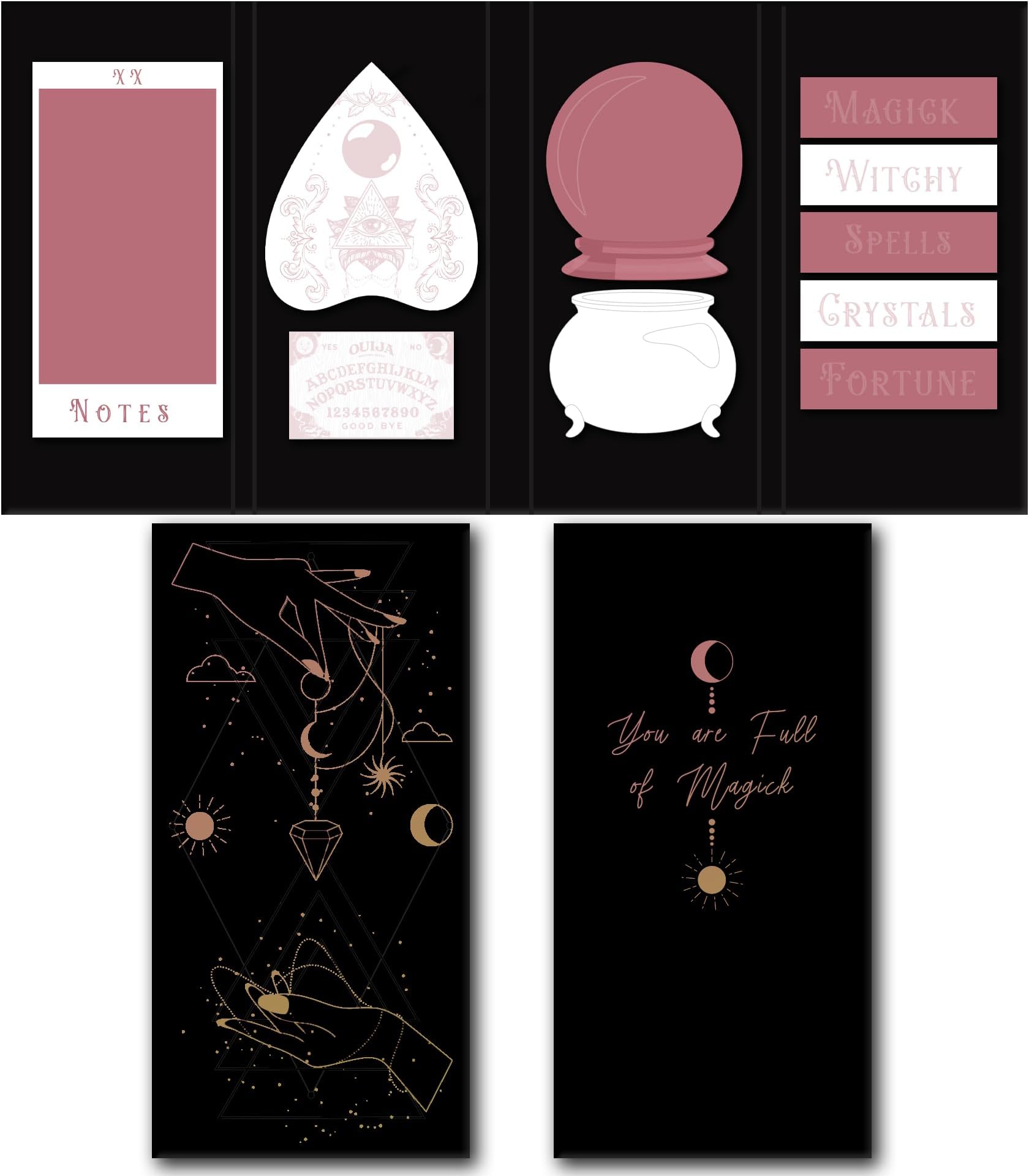 Amazon.com : Halloween Sticky Note Halloween Note Pads with Spider ...