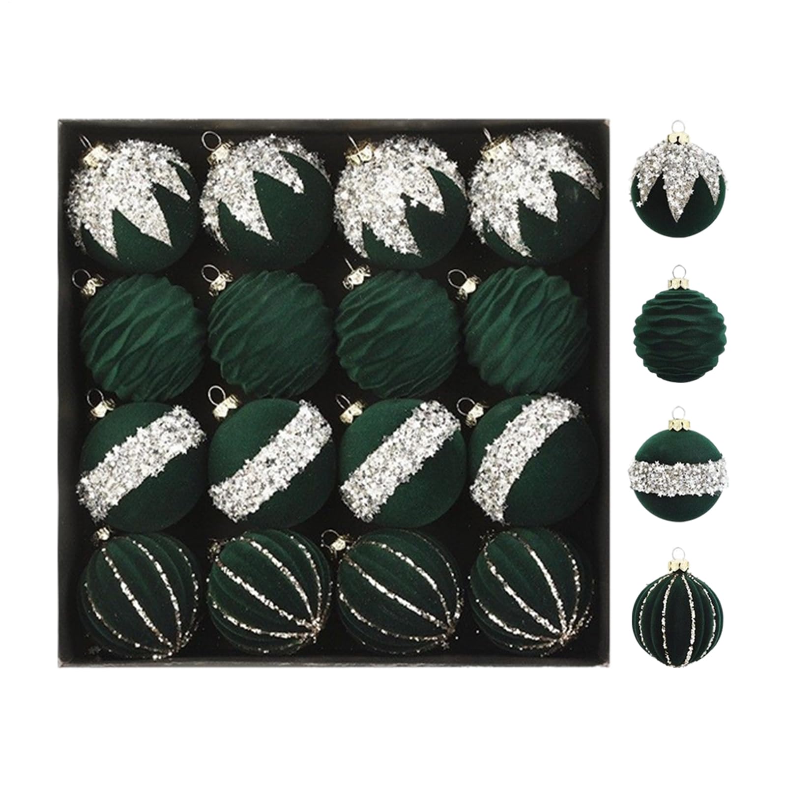 De Esferas De Navidad 16 Piezas De Bolas Irrompibles Para Decoración