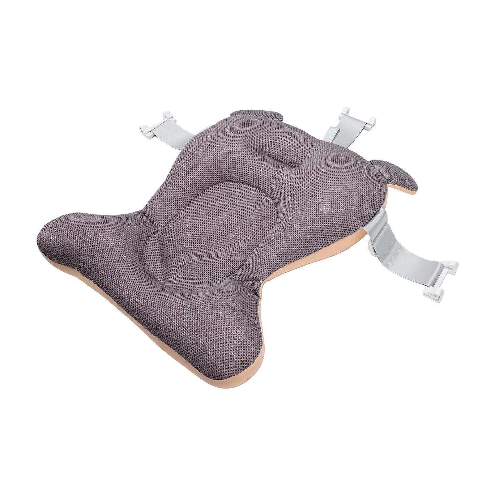 Cuscino da Bagnetto con Spalline Regolabili per Neonato (PINK)