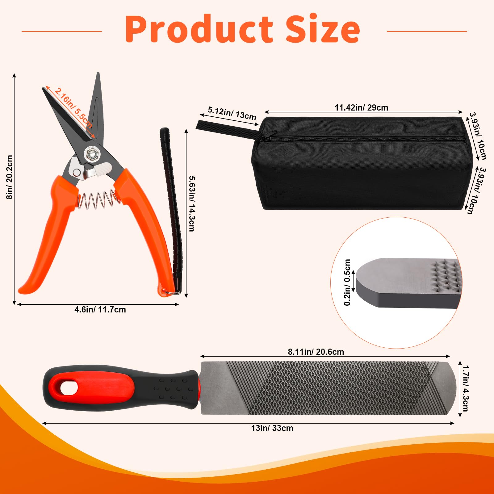 Goat Hoof Trimmer Kit - Sheep & Goat Hoof File -2 Goat Hoof Trimmer Kit - Sheep & Goat Hoof File -2