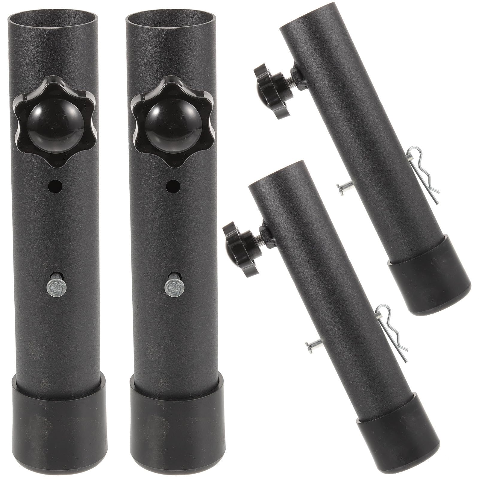 Rallonges de table en acier réglables lot de 4 rehausseurs pour meuble pliant