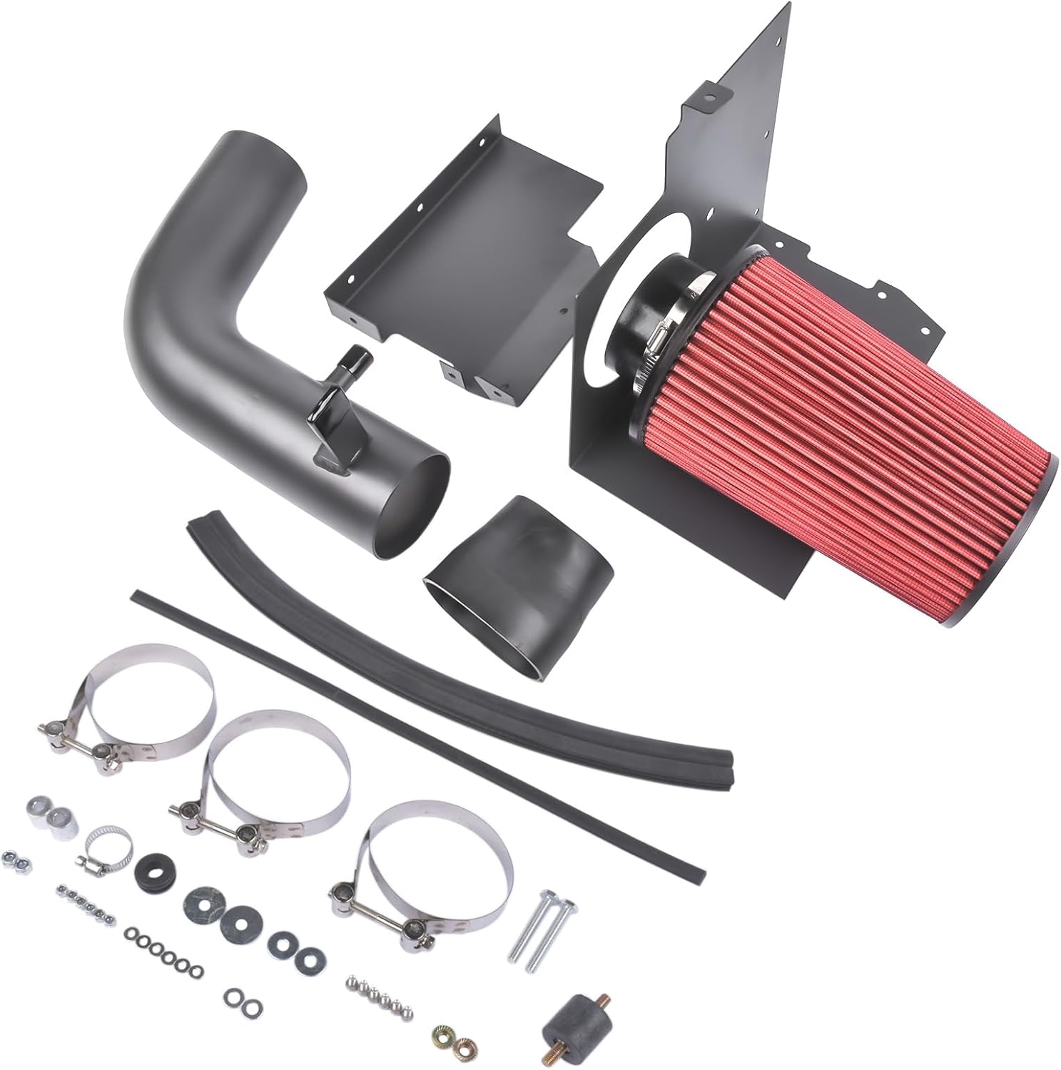 10554 Cold Air Intake Kit Replacement for Jeep Wrangler JK 3.8L V6 2007 2008 2009 2010 2011 2WD 4WD