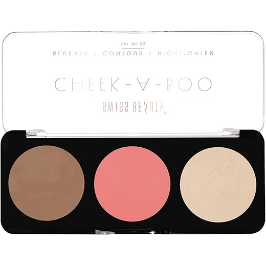 Swiss Beauty Cheek-A-Boo Face Palette 8Gm
