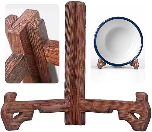 Miniatura 8 de Soportes de placa para soporte de exhibición, soporte para marco de imagen para soporte de platos decorativos, libros, fotos, caballete pequeño,