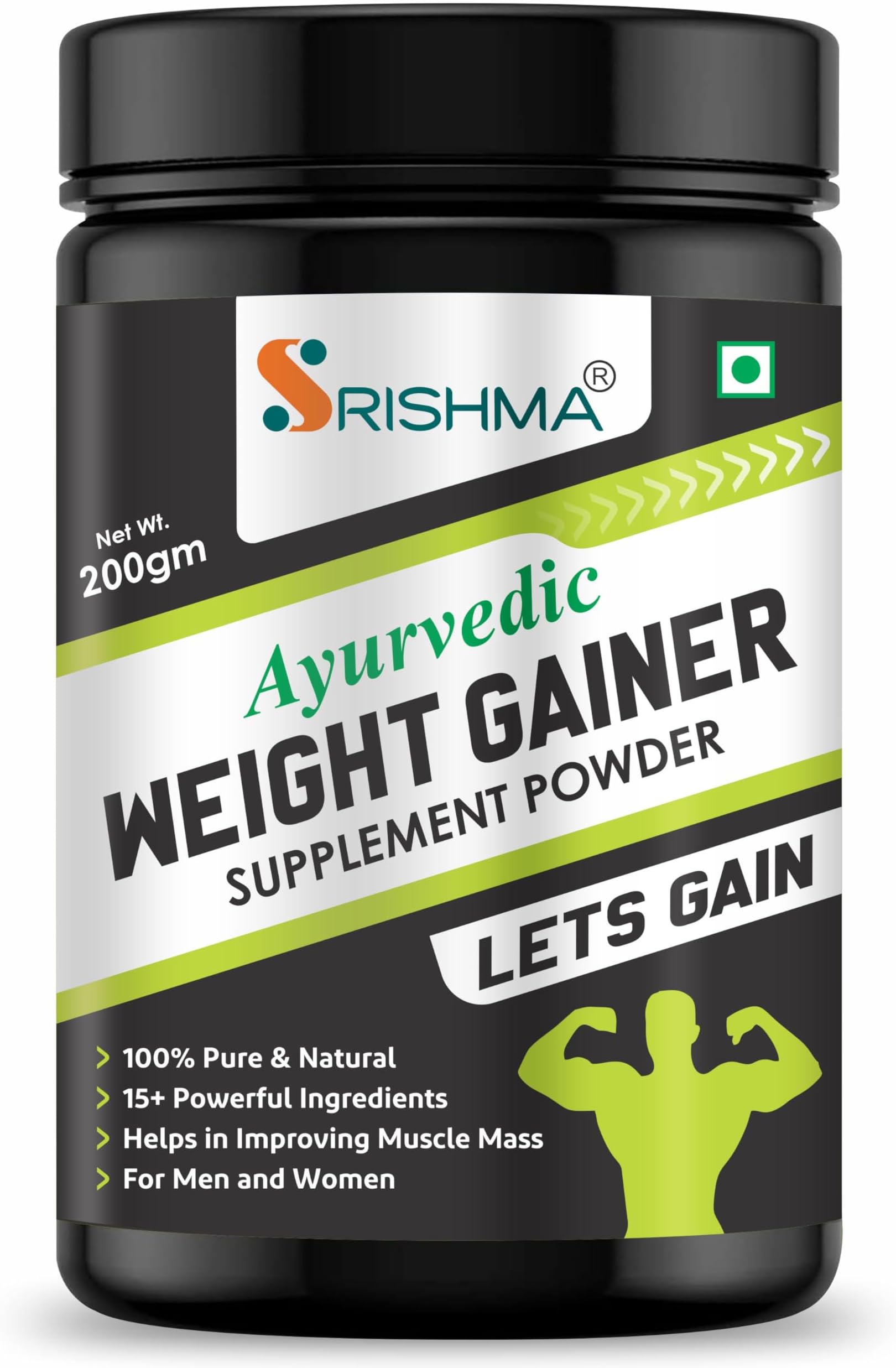 Weight Gainer Powder Helps in Improving Muscle Mass For Men and Women Weight Gainers/Mass Gainers (200 g, No Flavour)