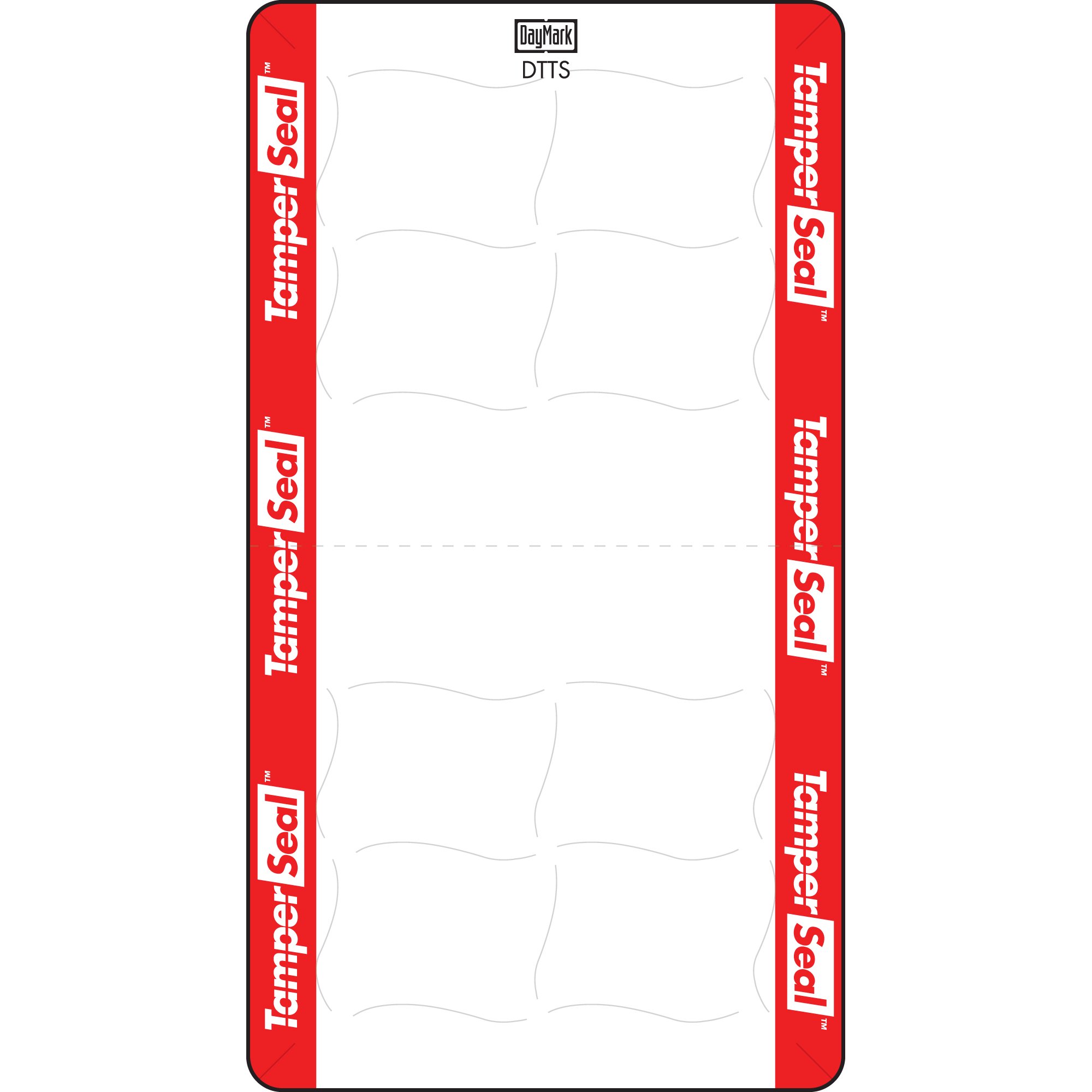 DayMark Safety Systems IT118675 - Etiqueta térmica directa (5,6 x 4 cm), color rojo y blanco