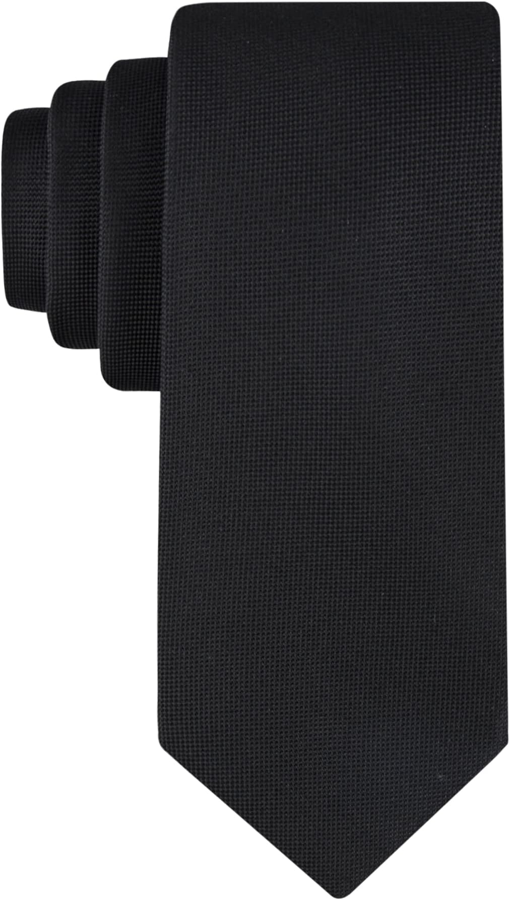 Men’s Black Solid and Pattern Neckties – Dress Ties for Work, Weddings & Formal wear (Standard & Extra Long)