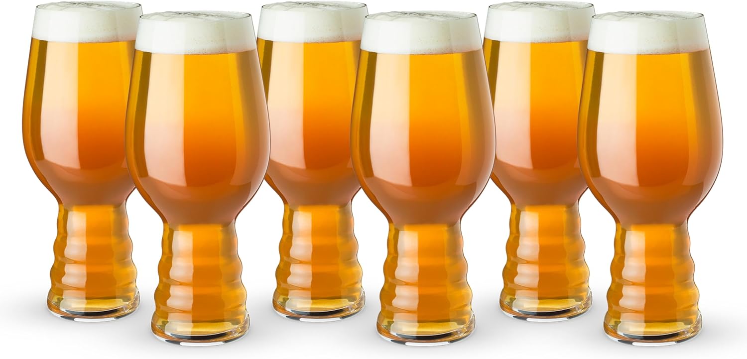 Spiegelau IPA Beer Glasses, European Made Drinking Glass for Craft Beers, Cocktails, Sodas, Iced Beverages, Smoothies, Milkshakes, Kitchen Glassware, Home Bar Accessories19.1 oz, Set of 6 - Image 9