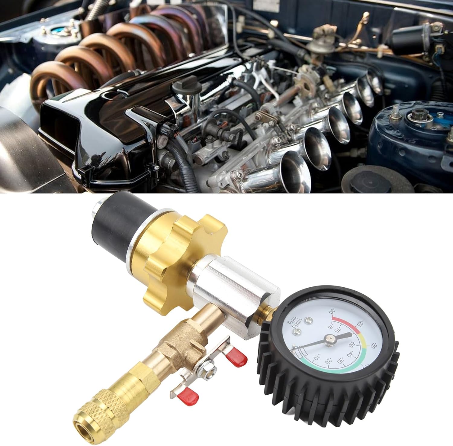 Cooling System Vacuum Filling Tool Kit, Vacuum Antifreeze Change Fill Kit Practical Pollution Prevention Radiator, Cooling System Vacuum Coolant Refill Tool for Car