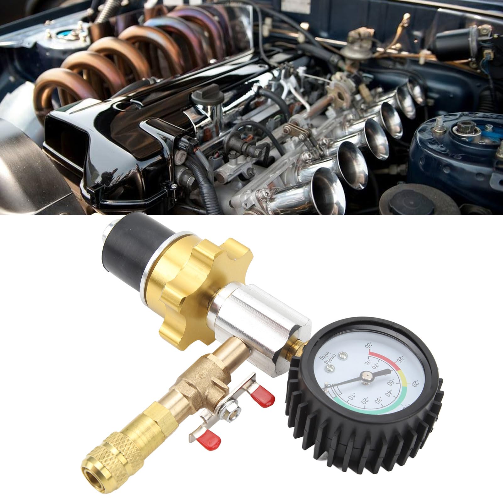 Kit de llenado de cambio de anticongelante al vacío, de refrigeración de radiador eficiente, herramienta para coche, furgoneta, SUV y camión