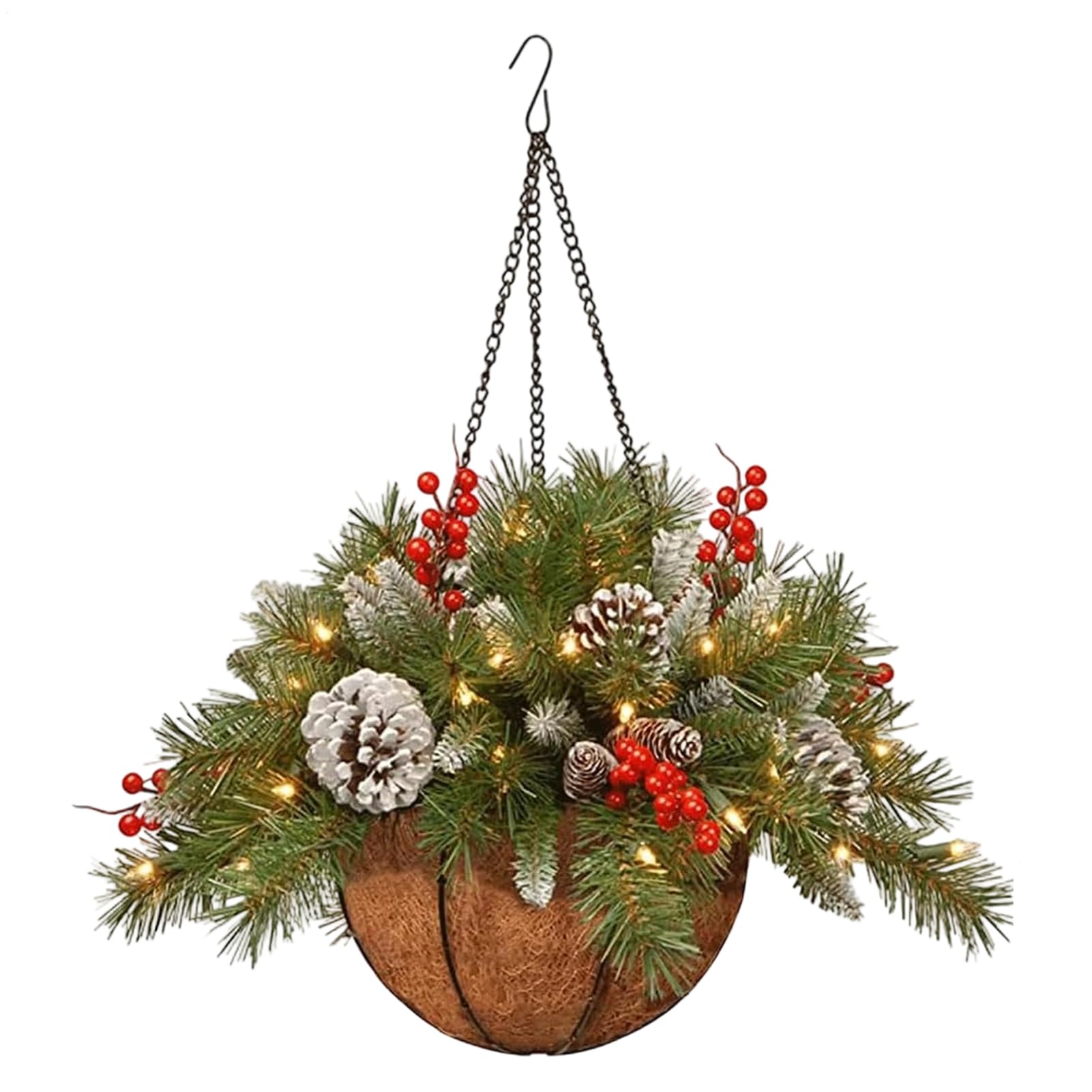 Couronne de Noël pour porte : dites adieu aux aiguilles de sapin