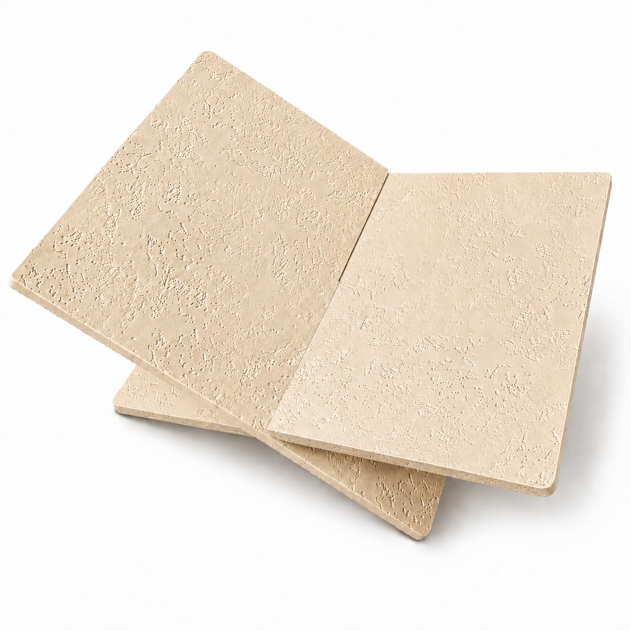 Photo 1 of Hopysgiien Faux Travertine Resin Book Stand - Beige