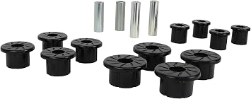 Nolathane REV165.0006 Black Leaf Spring Bushing Rear Kits