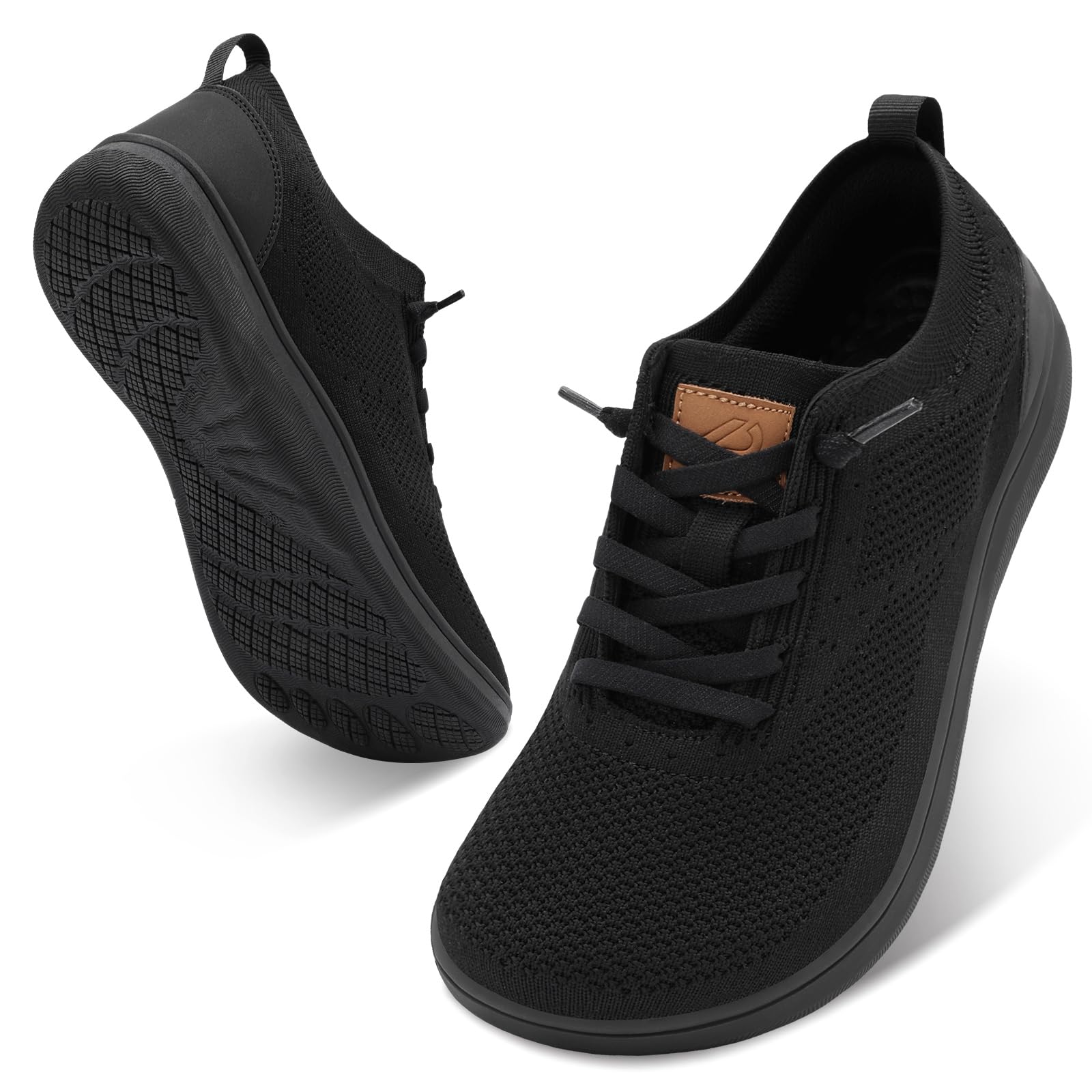Men's Wide Toe Box Walking Shoes Slip On Breathable Knit Sneakers Lightweight Comfort Fit for All-Day Wear-image-44