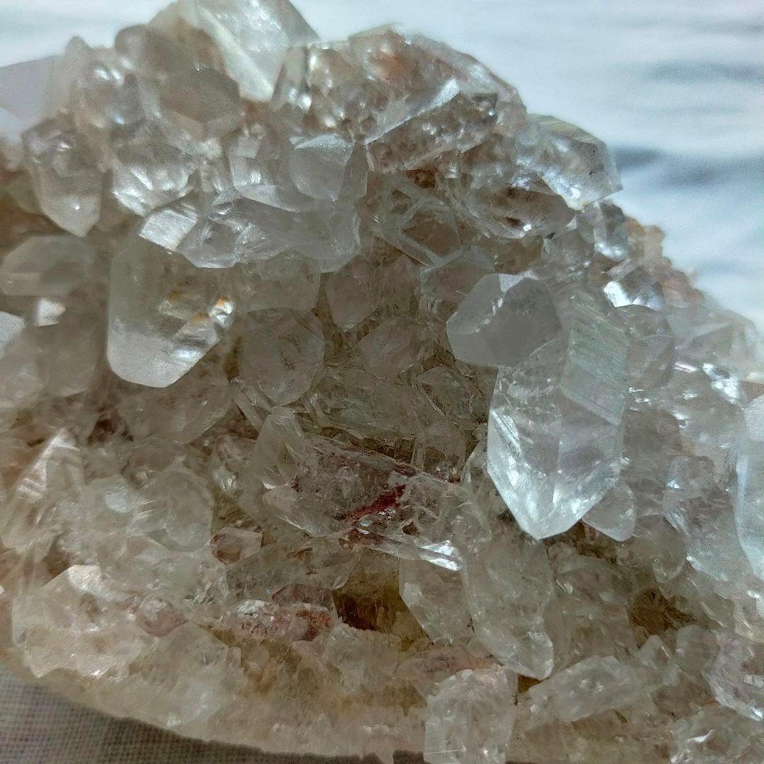 ヒマラヤ水晶クラスター656gピンク