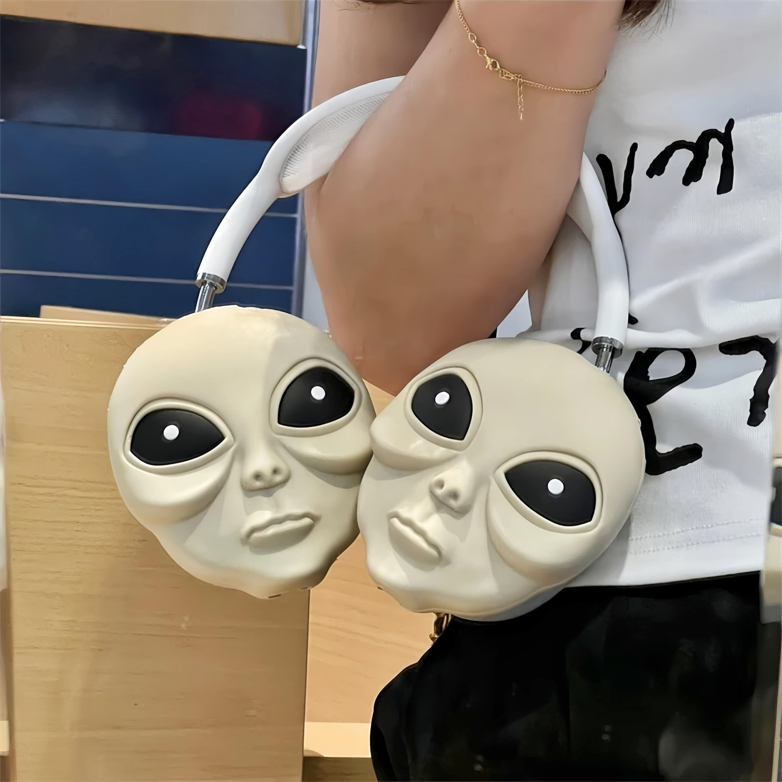 Amazon.com: Skull Alien Headphone Cover Compatible with AirPods