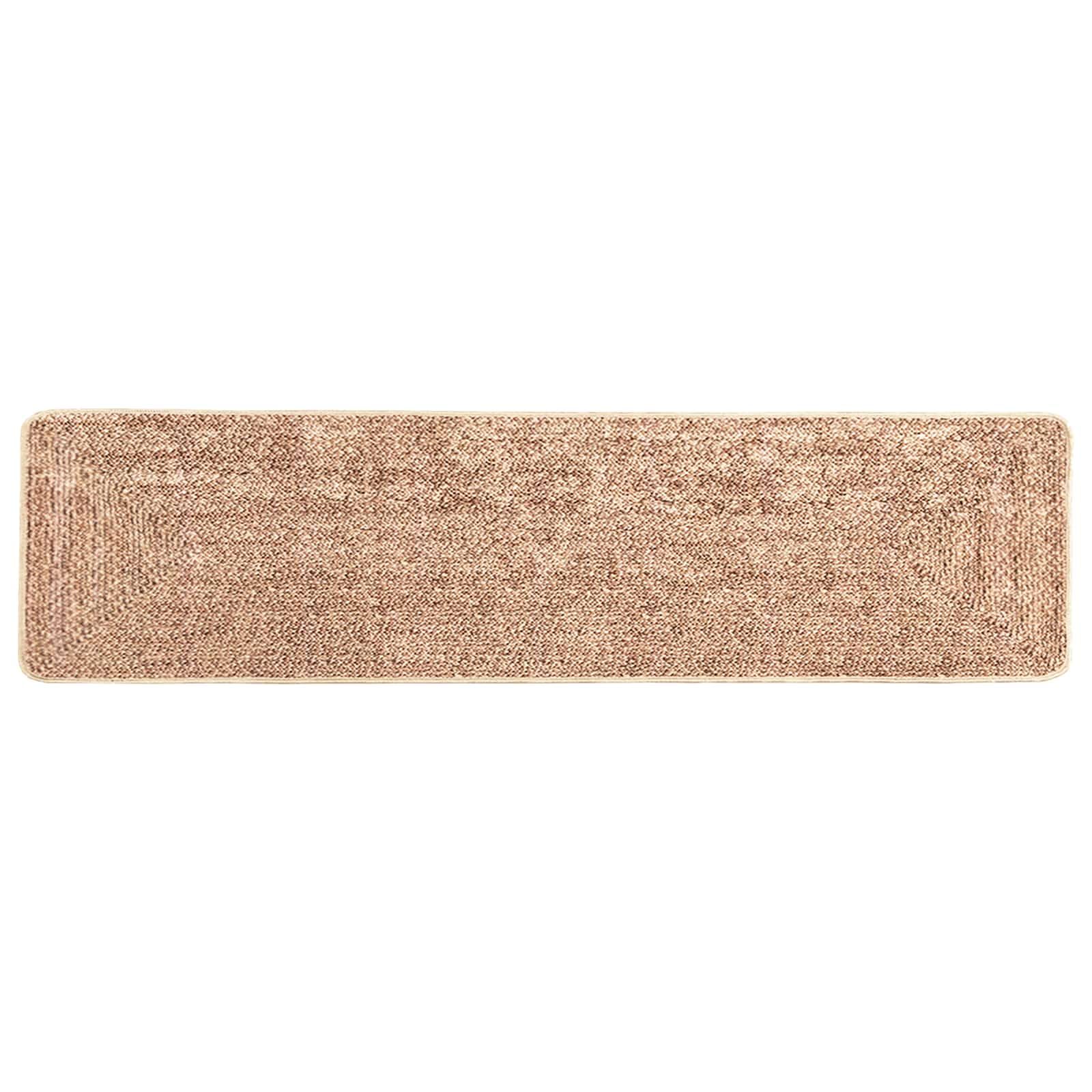 Tapis de couloir antidérapant 80 x 400 cm jaune lavable pour entrée